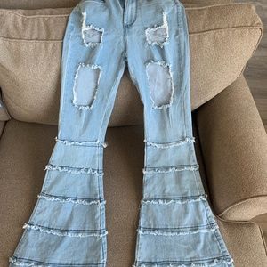 Bell bottom jeans